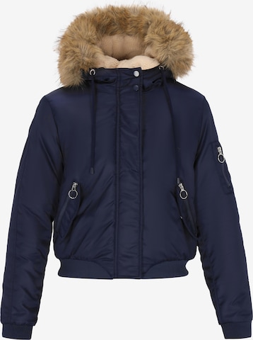 MYMO Winter Jacket in Blue: front