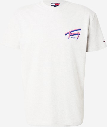 pelēks Tommy Jeans T-Krekls: no priekšpuses