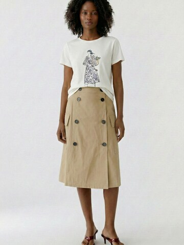 OUI Skirt in Brown: front