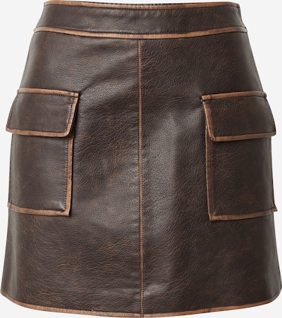 River Island Jupe en marron / chocolat, Vue avec produit