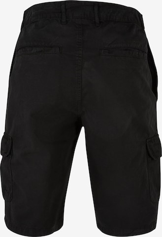 Urban Classics Loose fit Cargo Pants in Black