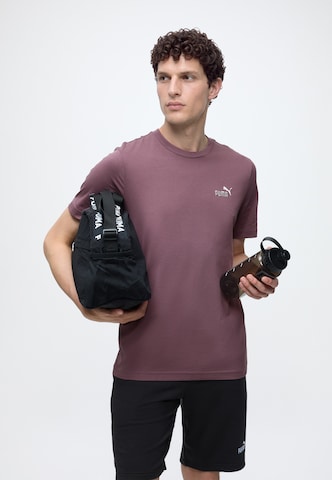 PUMA Performance Shirt 'Essentials No. 1' in Brown