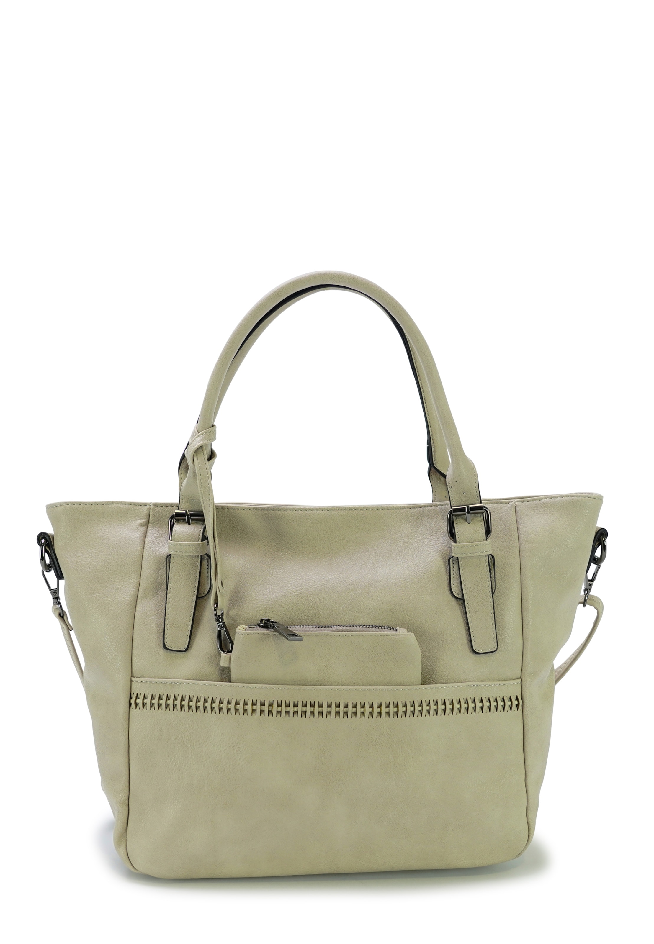 HARPA Handtas in Beige: voorkant