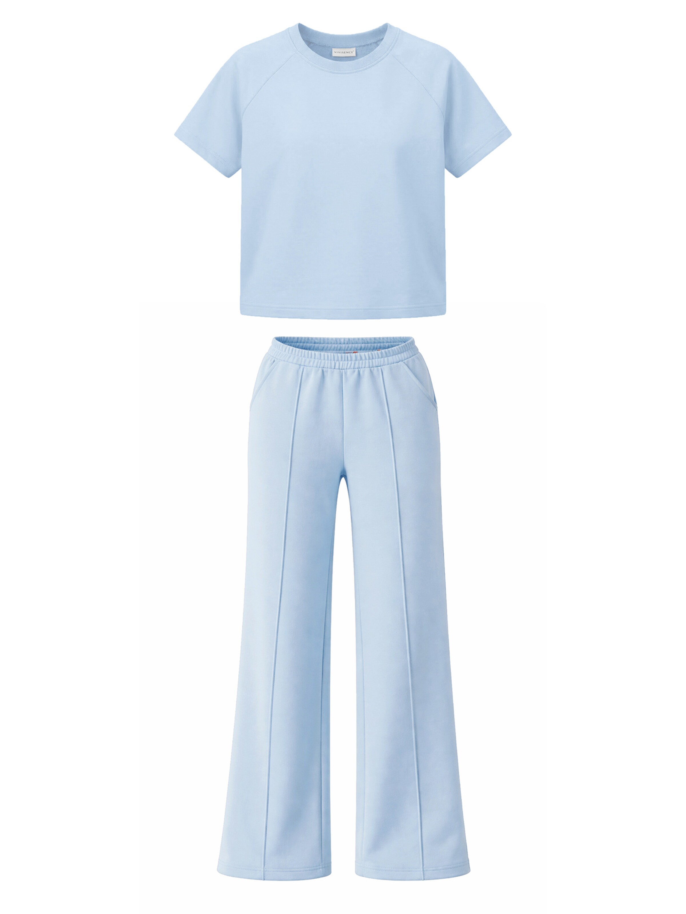 Vivisence Sweatsuit '9209 Set' in Blue: front