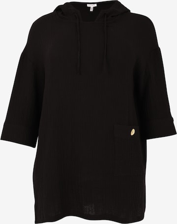 YOEK Sweatshirt in Schwarz: Vorderseite