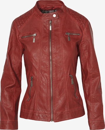 KOROSHI Between-season jacket in Red: front