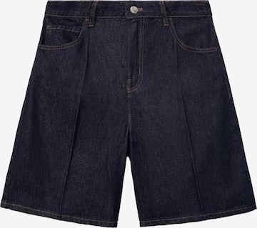 MANGO Wide Leg Farkut 'CAMILLA' värissä sininen: etupuoli