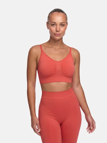 cfab (formerly creamy fabrics) BH 'Comfort Bralette' in Orange: Vorderseite