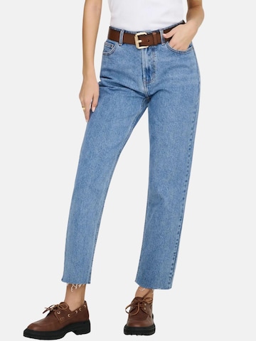 regular Jeans 'ONLEMILY HW ST RW CR AN MAE06 NOOS' di ONLY in blu