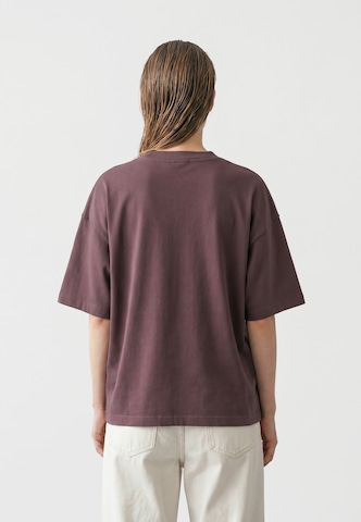 Vertere Berlin Shirt 'GRAND HOTEL' in Lila: terug