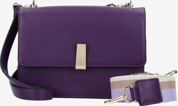 Seidenfelt Manufaktur Crossbody Bag 'Flen ' in Purple