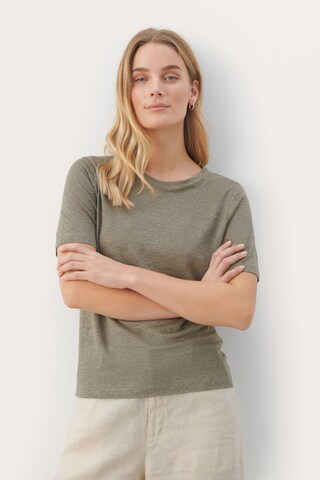 Part Two Shirt 'Emme' in Groen: voorkant