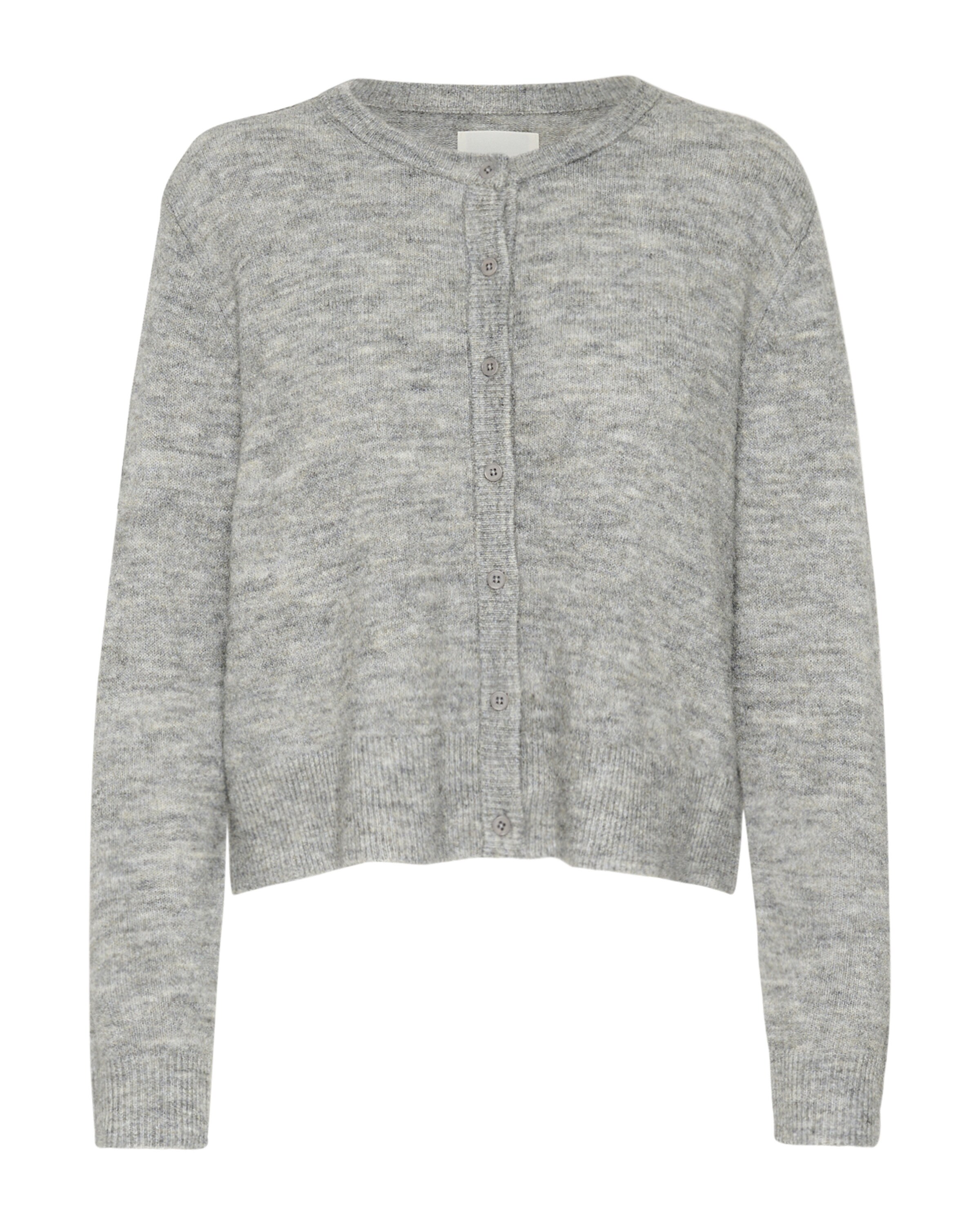 Part Two Gebreid vest 'Linika' in Grijs: voorkant