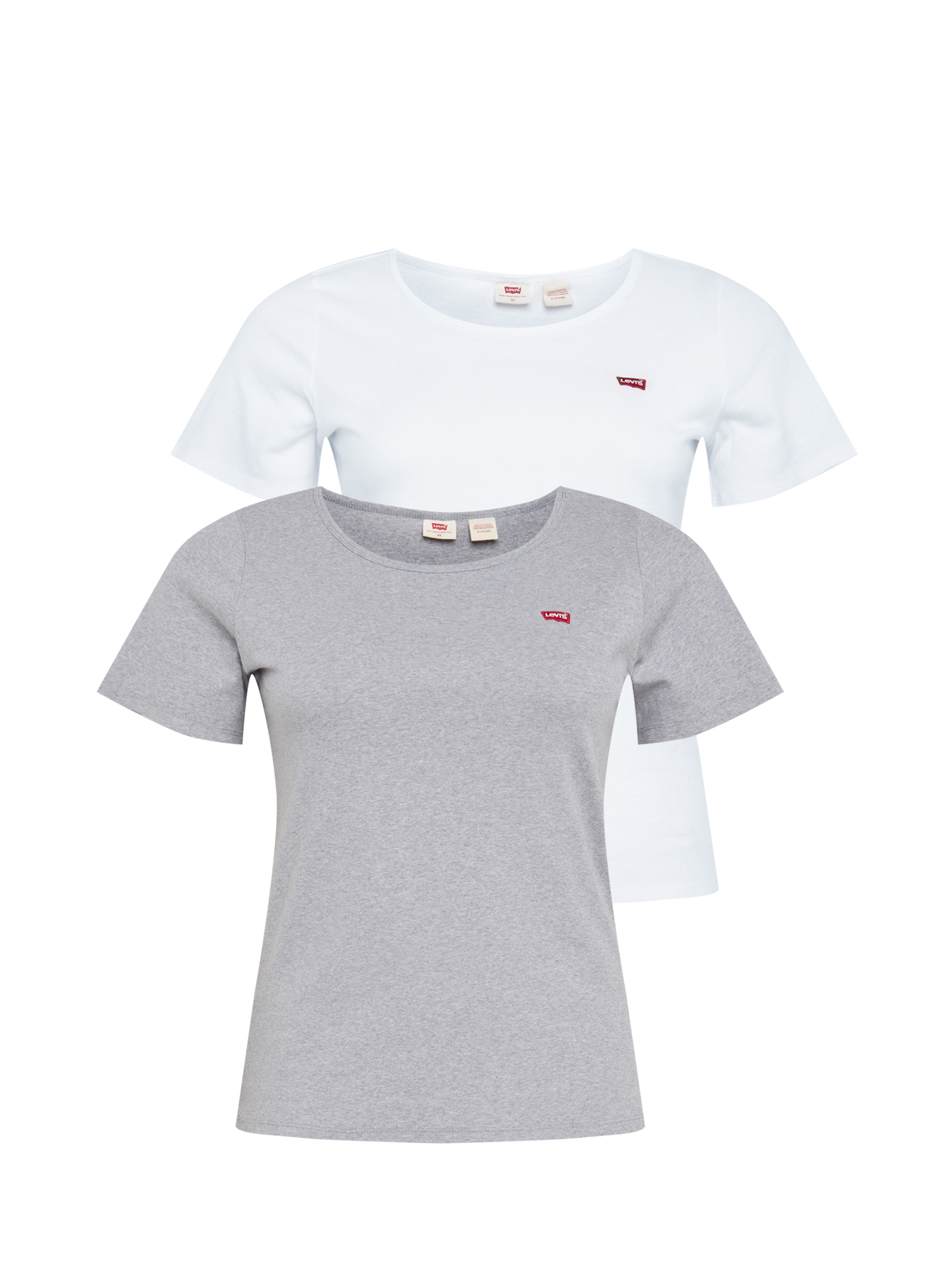 Kobiety Sruib Levis® Plus Koszulka w kolorze Biały, Szarym 