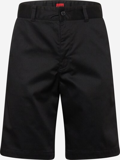 HUGO Čino bikses 'Darik', krāsa - melns, Preces skats
