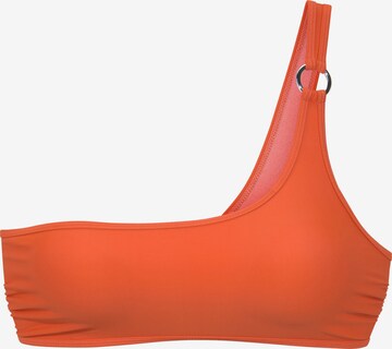 LASCANA Bustier Bikinitop in Orange: predná strana