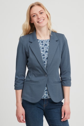 Fransa Blazers 'ZABLAZER' in Blauw: voorkant