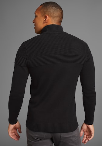 Bruno Banani LM Pullover in Schwarz