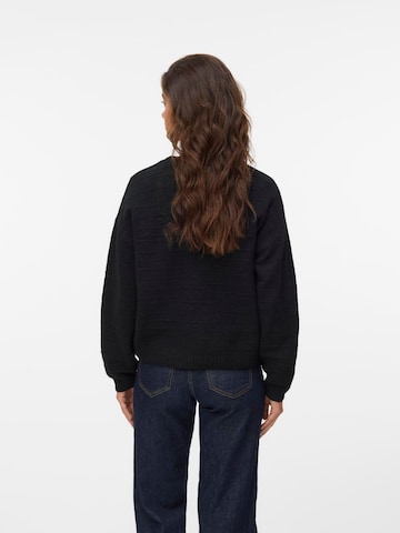 VERO MODA Knit cardigan 'BOOM' in Black