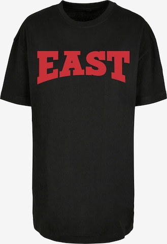 F4NT4STIC Oversized Shirt 'Disney High School Musical East High' in Black: front