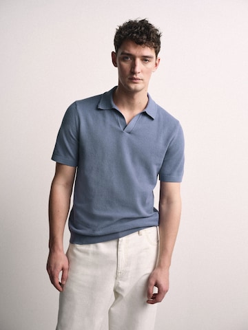 The Set Pullover in Blau: Vorderseite