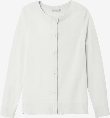 NAME IT Knit Cardigan 'VAMONE' in White: front