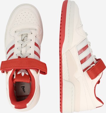 balts ADIDAS ORIGINALS Zemie brīvā laika apavi 'Forum'