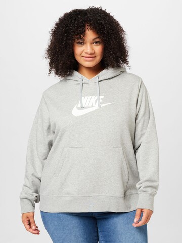 Nike Sportswear Sweatshirt in Grey: front