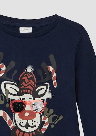 s.Oliver Shirt in Blau