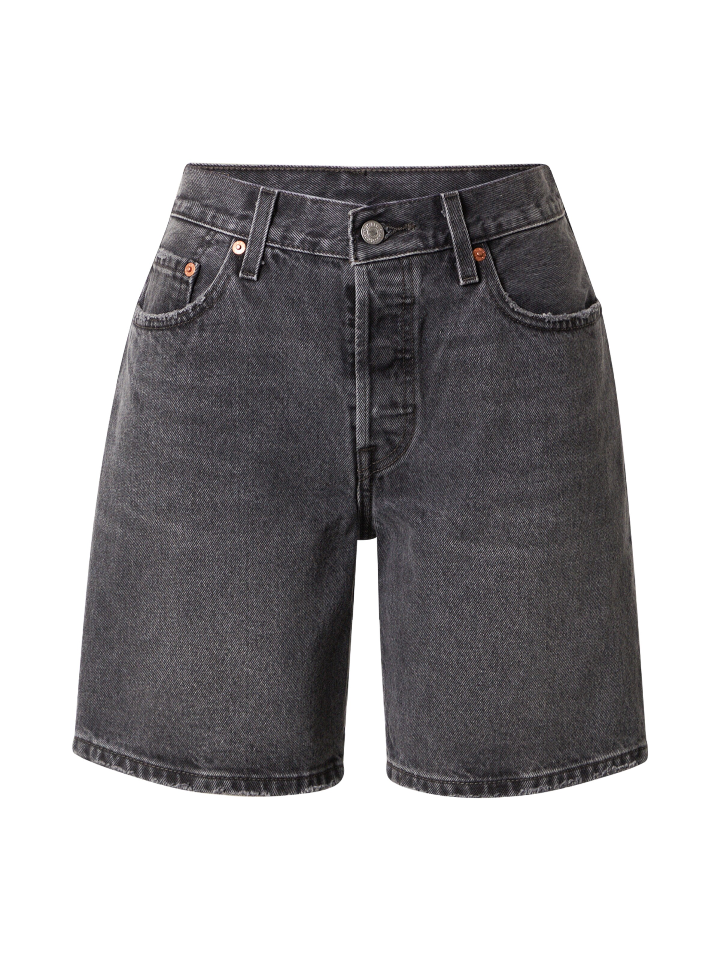 LEVI'S ® Jeans '501 90s Short' i grå: forside