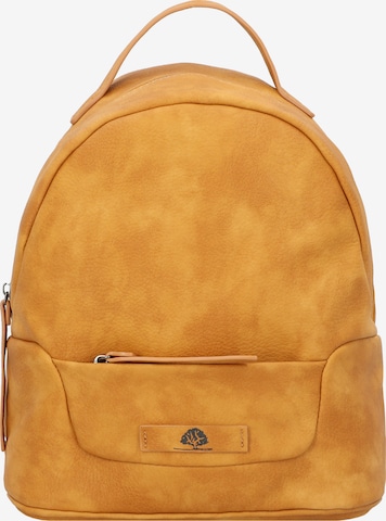GREENBURRY Backpack 'Gretl' in Yellow: front