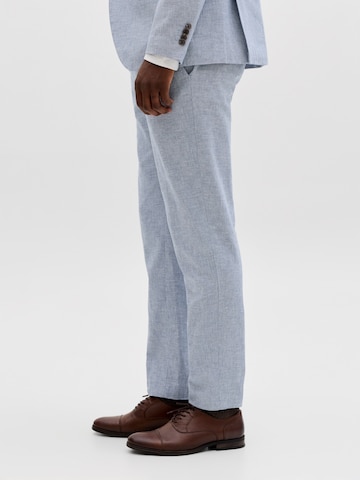 JACK & JONES - Regular Calças com vincos 'JPRMARTIN' em azul