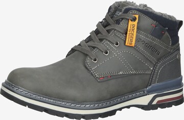 Boots stringati di Dockers by Gerli in grigio: frontale