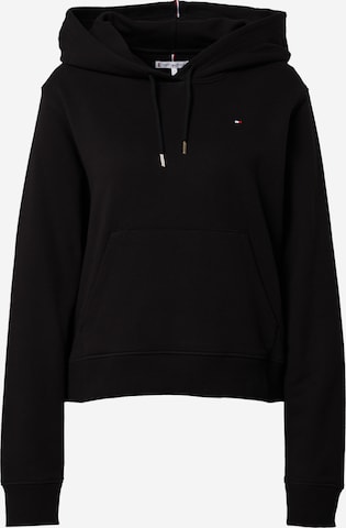 TOMMY HILFIGER - Sudadera en negro: frente