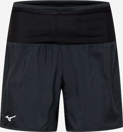 MIZUNO Sports trousers in Black / White, Item view