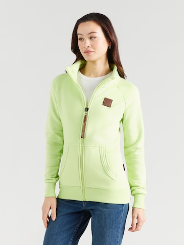naketano Sweat jacket in Green: front