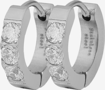 Akzent Earrings 'Zuri, hautverträglich' in Silver: front