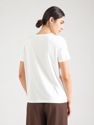 COMMA T-Shirt in Weiß
