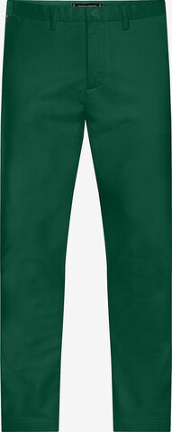 TOMMY HILFIGER Chino Pants '1985 Collection Bleecker' in Green: front