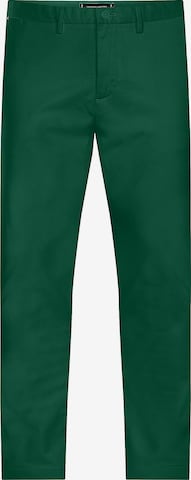 Pantalon chino '1985 Collection Bleecker' TOMMY HILFIGER en vert : devant