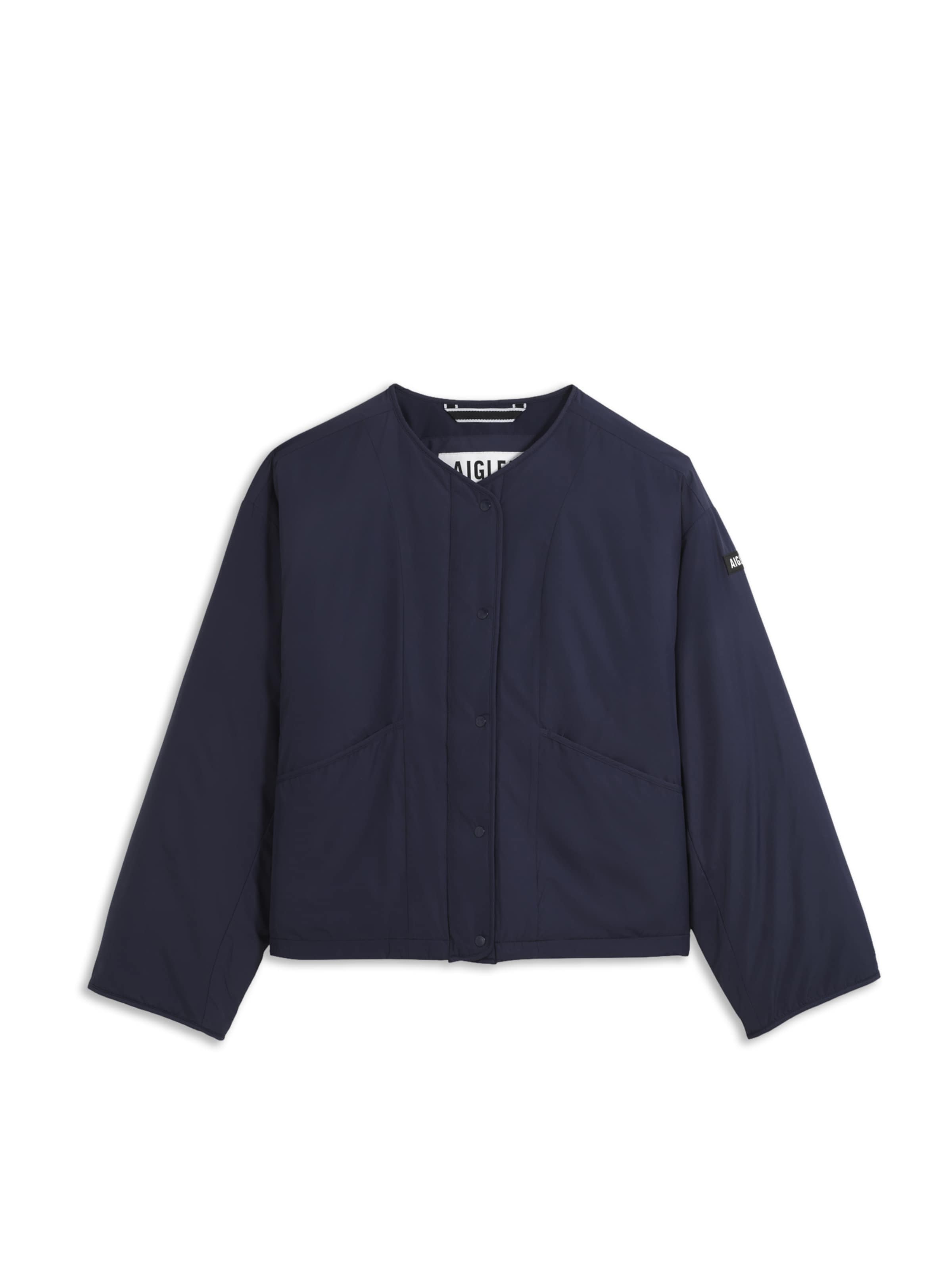AIGLE Between-season jacket 'REPREVE' in Blue: front