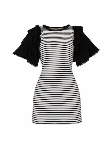 Elena Athanasiadou Zomerjurk 'A sailor-style dress' in Wit: voorkant