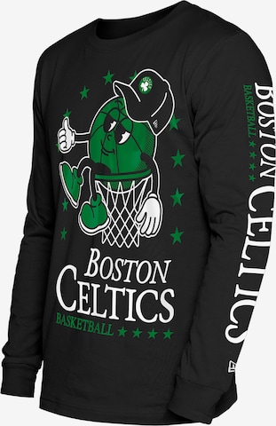 NEW ERA - Sweatshirt 'NBA Boston Celtics' em preto: frente