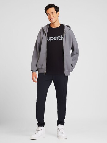 Superdry Μπλουζάκι σε μαύρο