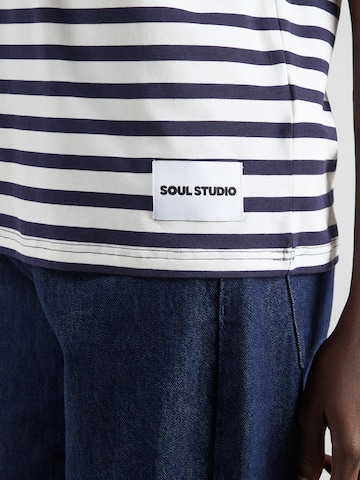 Smith&Soul - Camisa oversized em azul