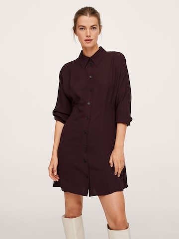 MANGO Shirt Dress 'Dresde' in Red: front