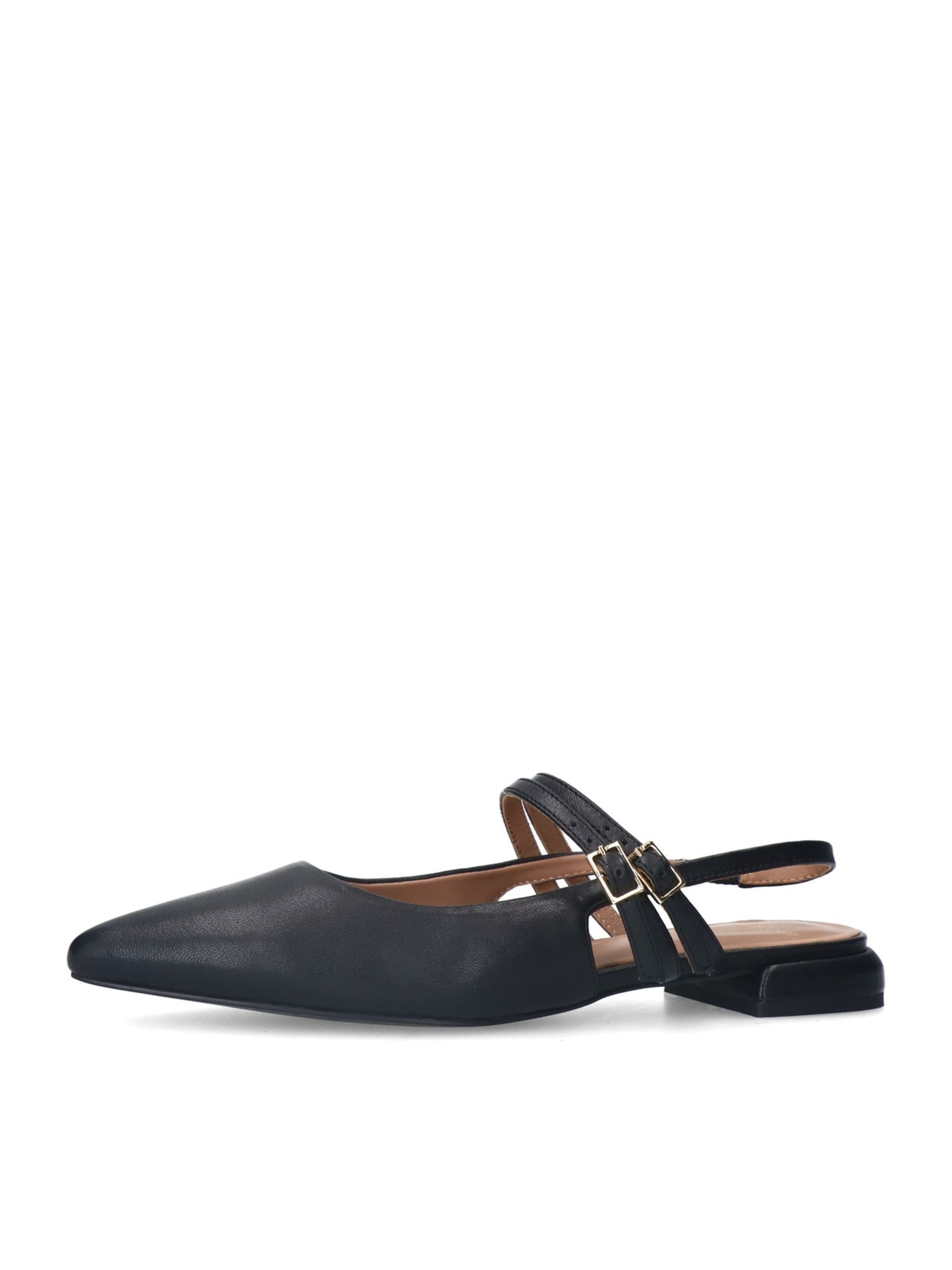 MANFIELD Pumps in Schwarz: Vorderseite