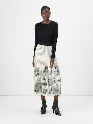 Karl Lagerfeld - Saia 'PARIS' em branco