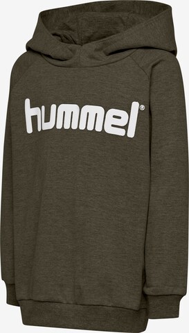 Sweat de sport Hummel en vert : devant