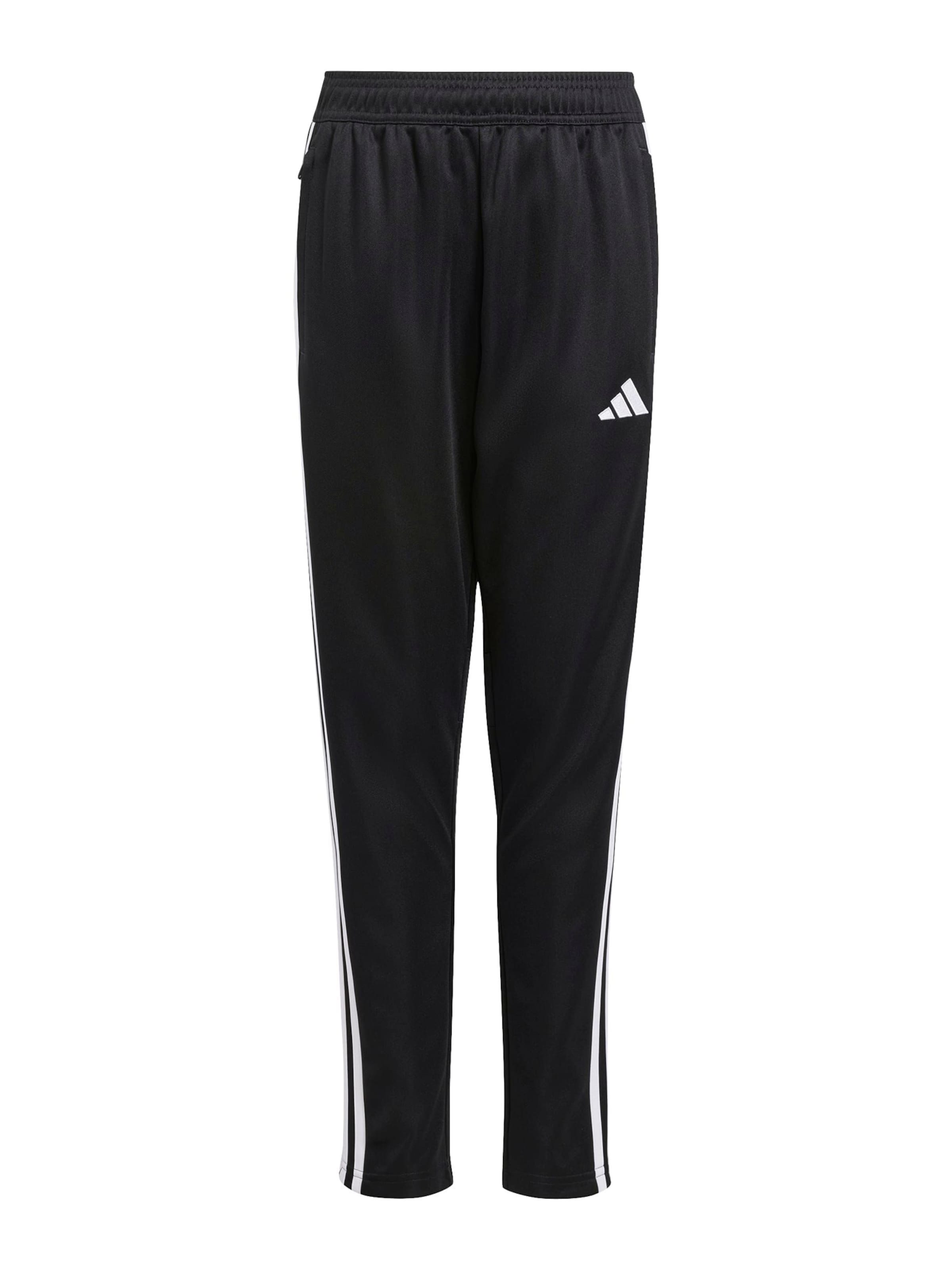 ADIDAS PERFORMANCE - Tapered Pantalón deportivo 'Tiro 25 Essentials' en negro: frente